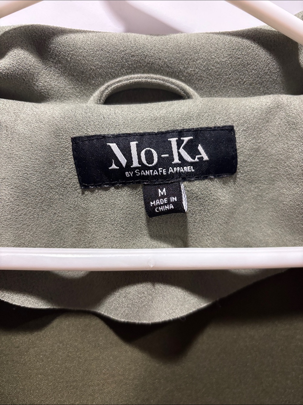 Mo-Ka Olive Green Utility Jacket women’s size medium - Picture 2 of 5